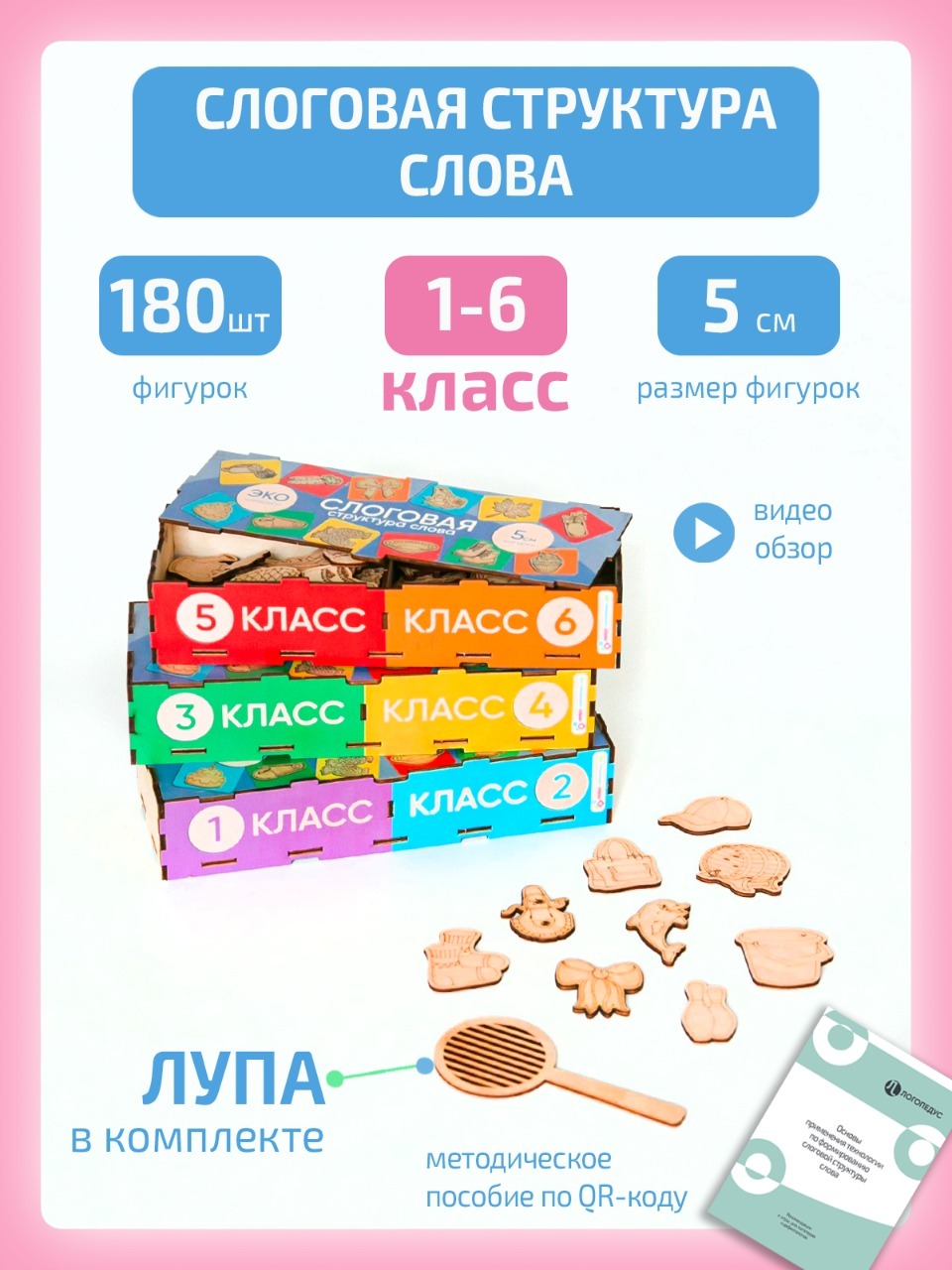 Изображение товара Логопедическая игра Нейротренажеры "Слоговая структура слова" для детей 3-7 лет Изображение товара Логопедическая игра Нейротренажеры "Слоговая структура слова" для детей 3-7 лет