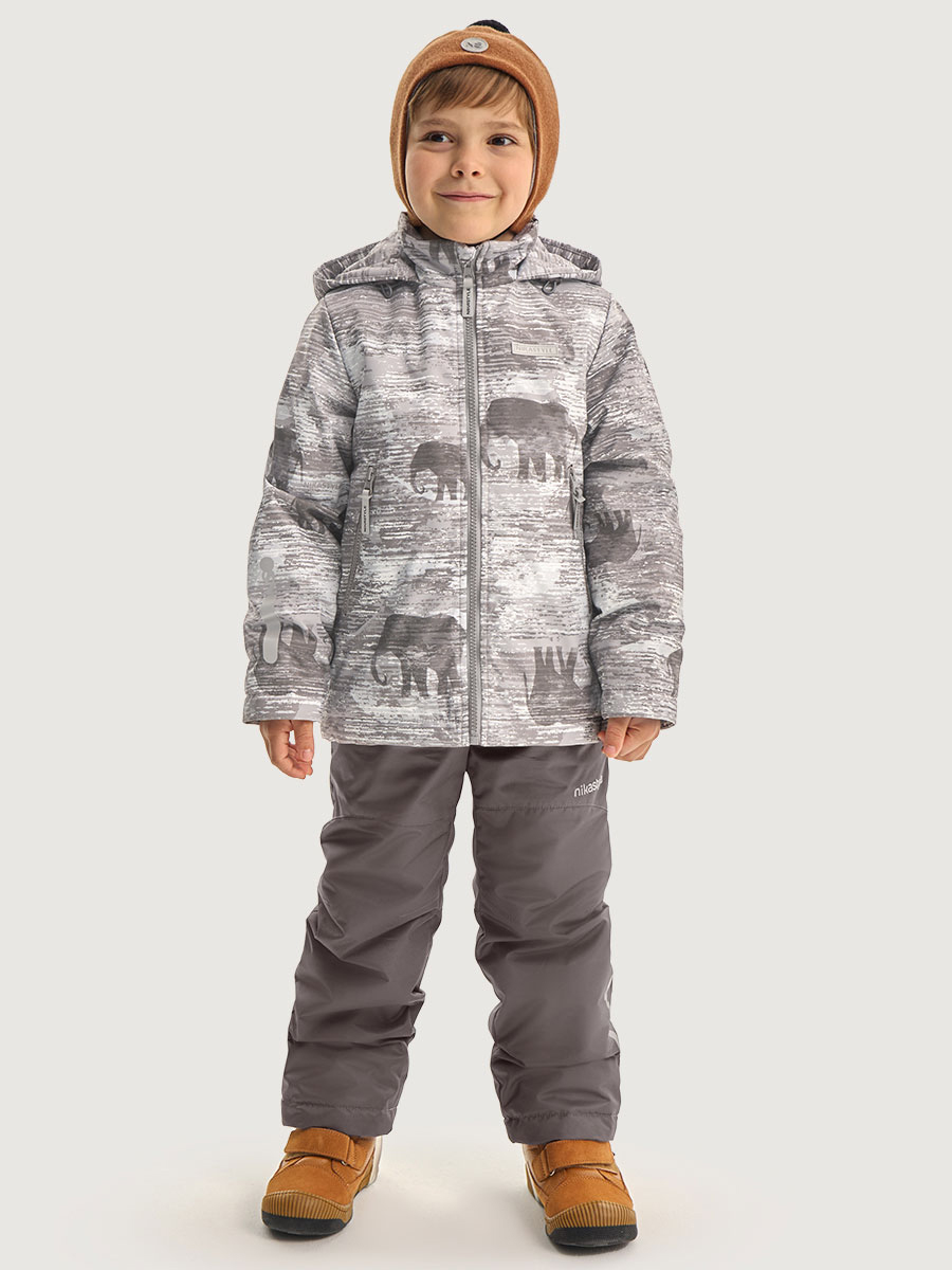 Костюм NIKASTYLE 7м1526 орех/асфальт - фото 1