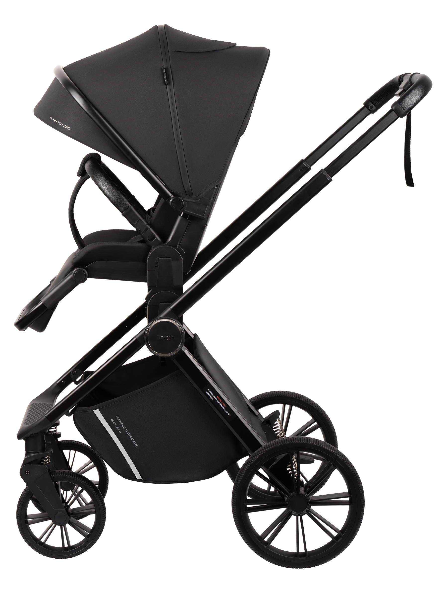 Коляска 3в1 Indigo Sting черный - фото 15