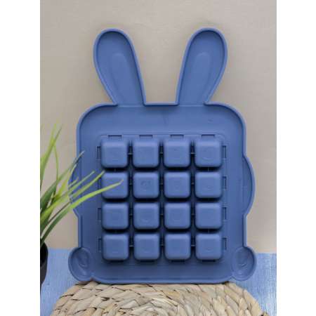 Лоток для льда iLikeGift Bunny blue