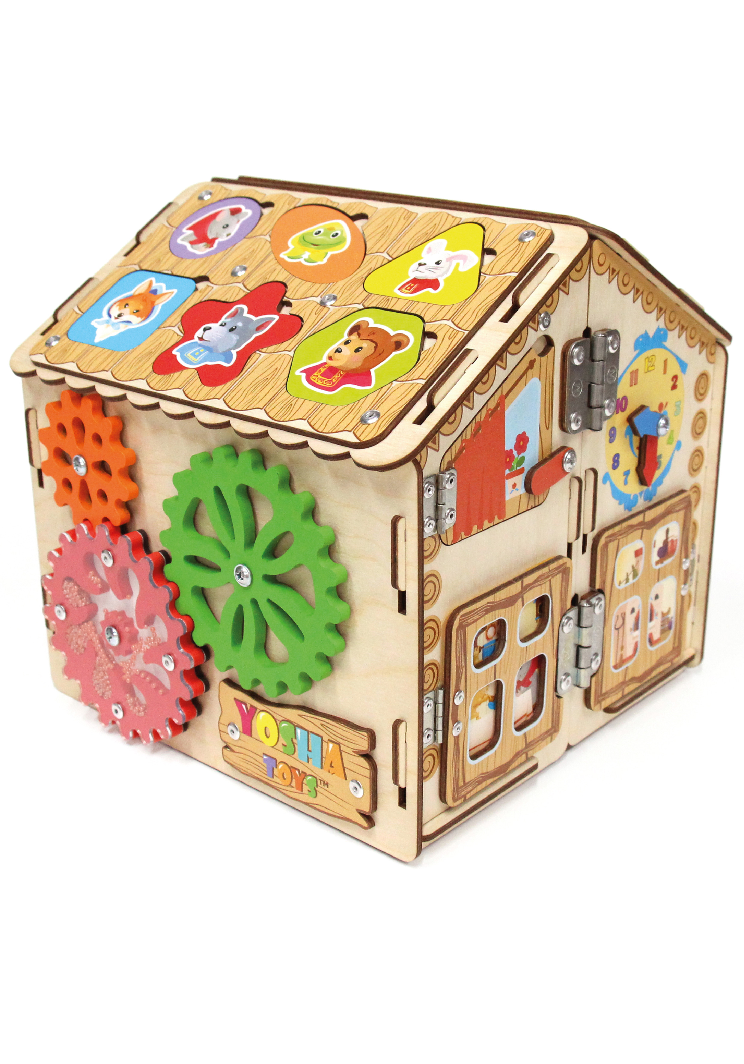 Игрушка YOSHATOYS бизиборд - фото 6