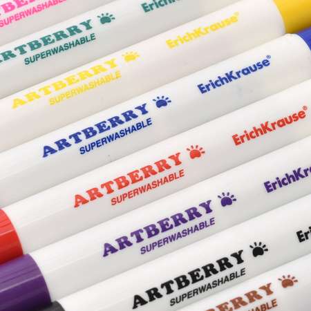 Фломастеры ArtBerry двусторонний 8 цв.