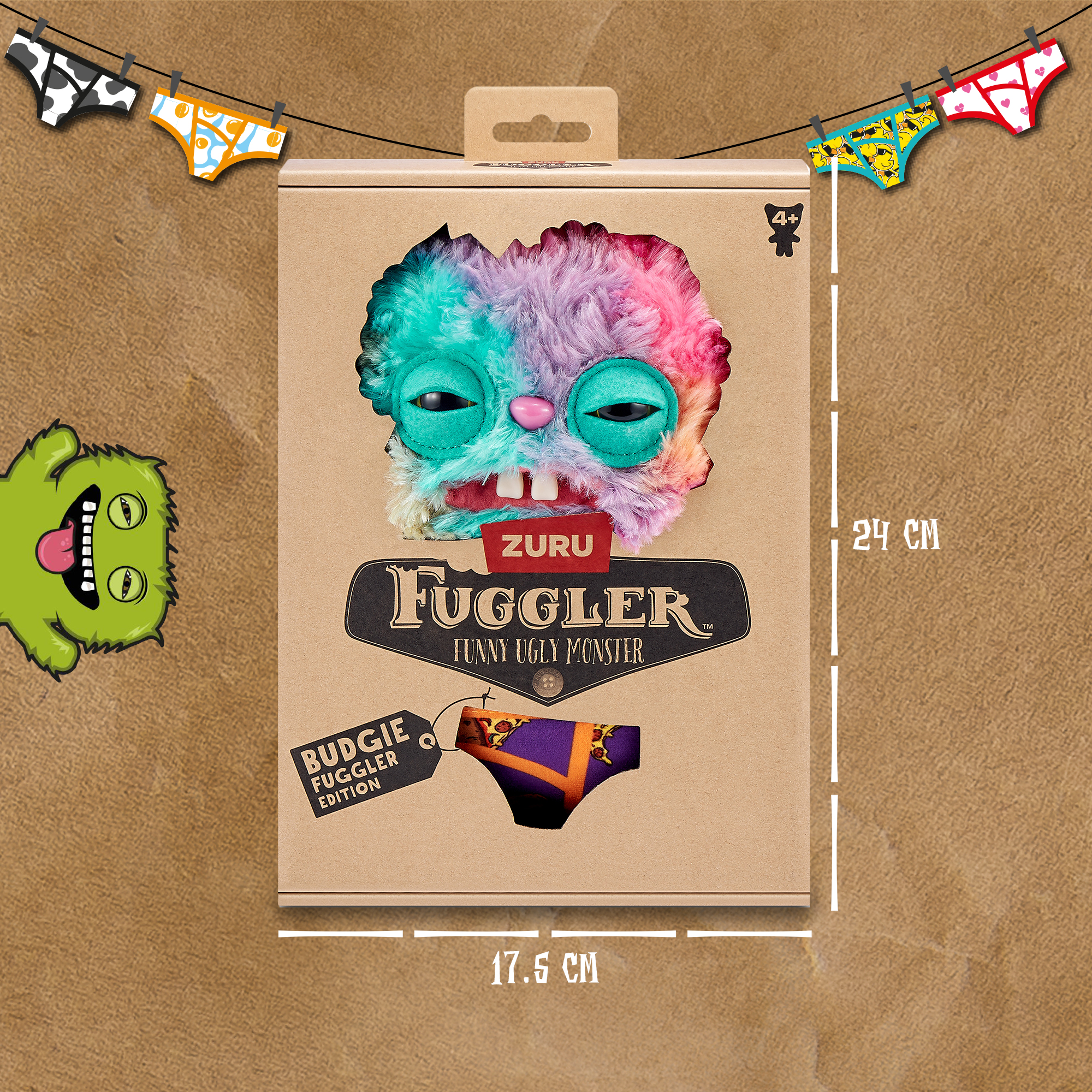 Мягкая игрушка Zuru FUGGLER Озорной кролик - фото 3