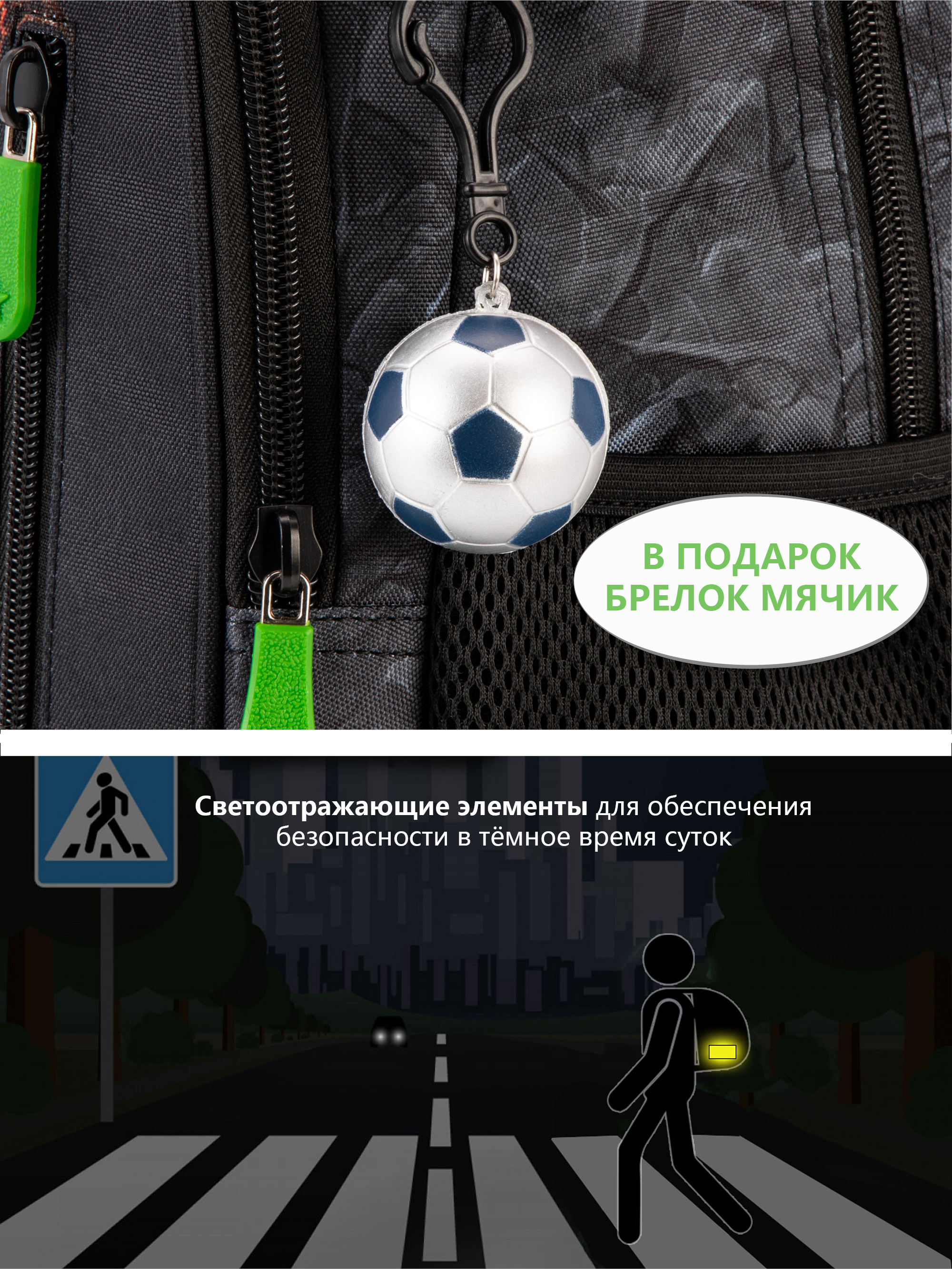 Рюкзак School Standard первокласснику набор 4 в 1 - фото 11