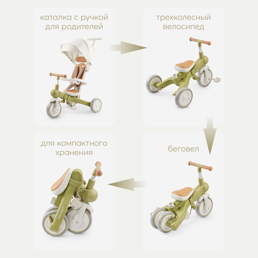 Трехколесный велосипед Happy Baby - фото 7