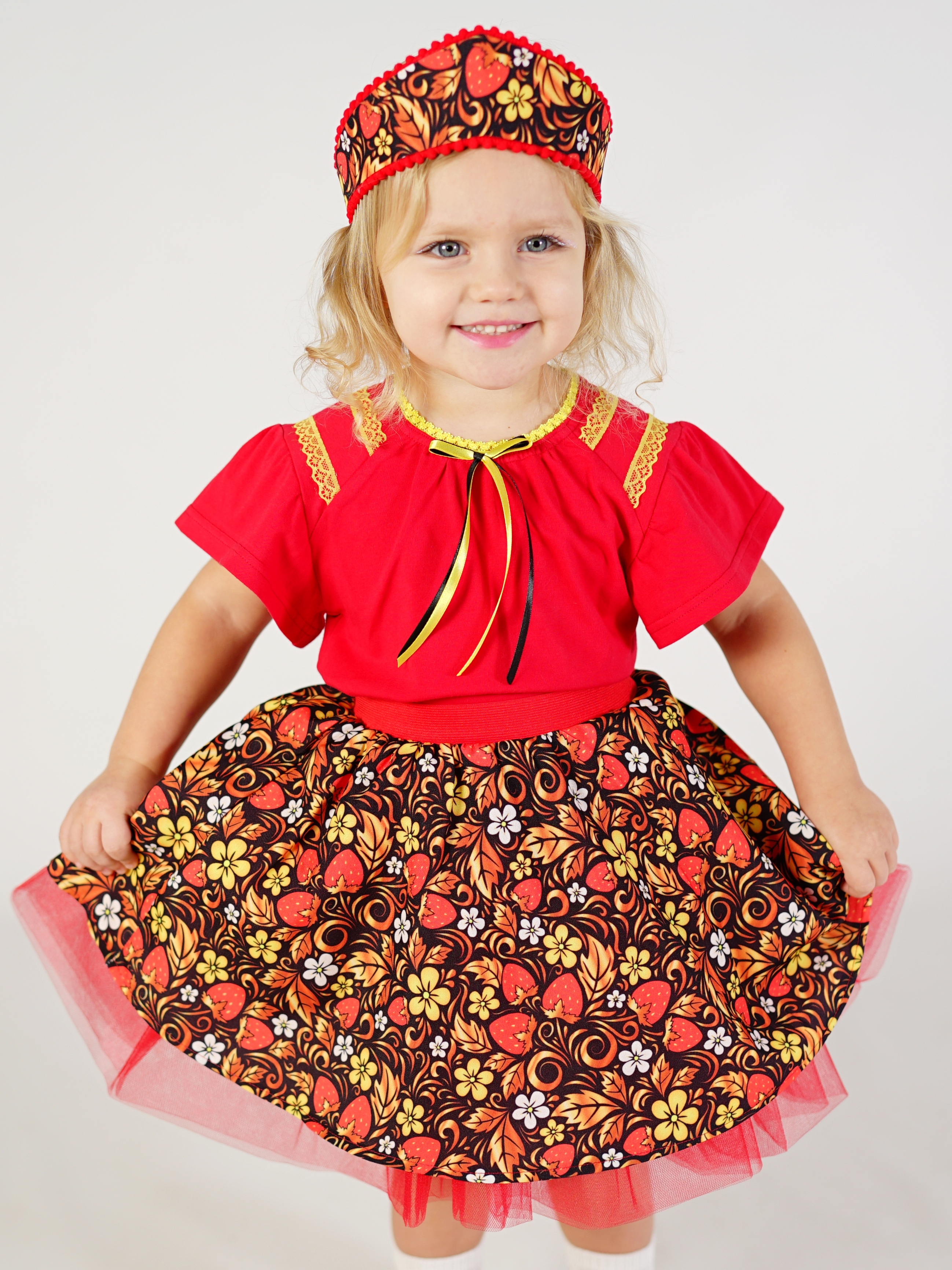 Русский народный костюм ЭнчантималсDress РусКрас - фото 3