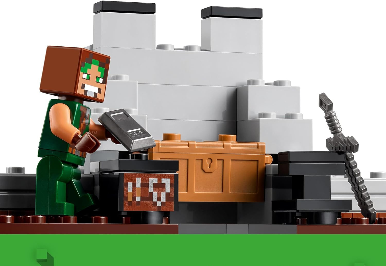 Конструктор LEGO Minecraft Волчья крепость блочный - фото 4