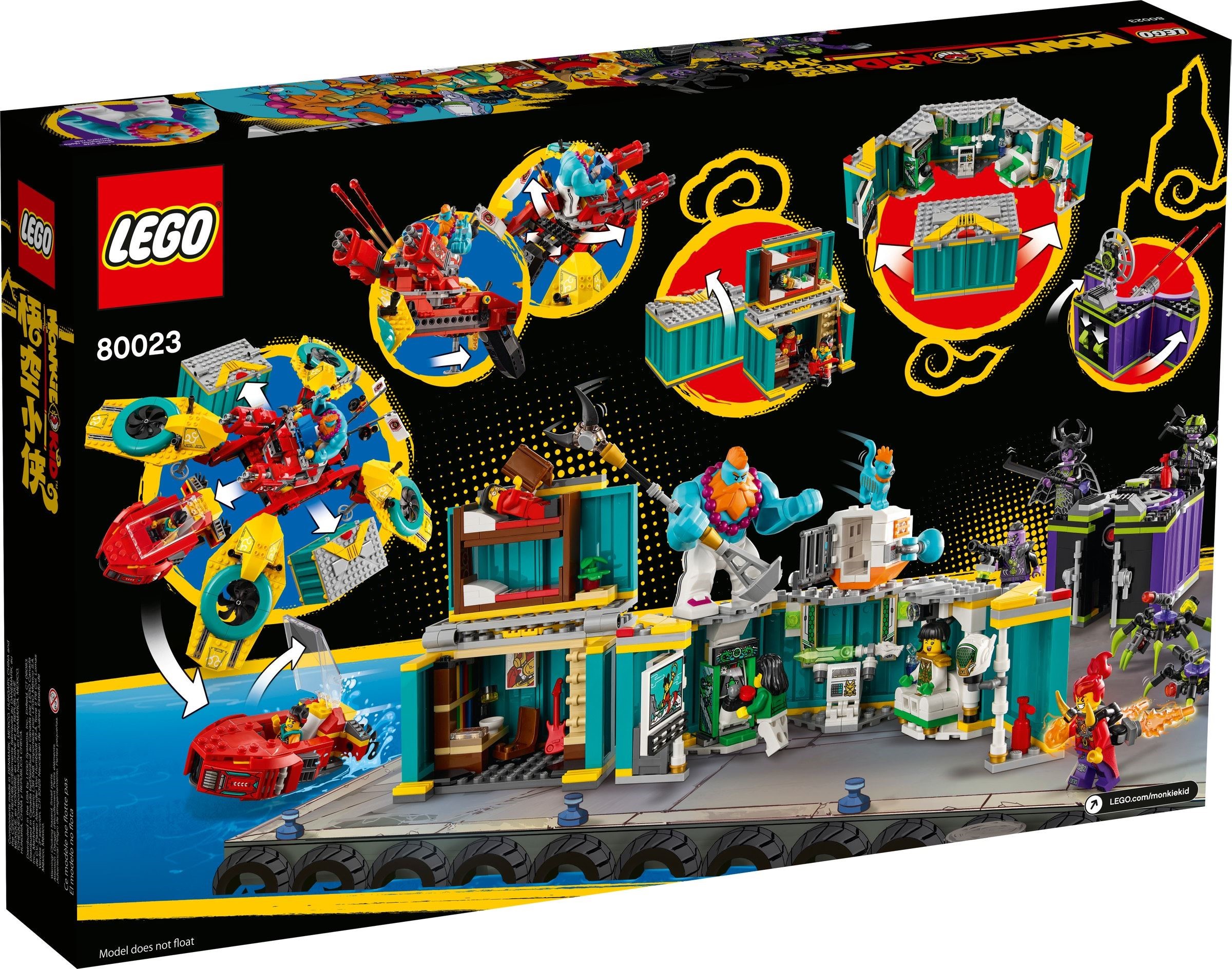 Конструктор LEGO Monkie kid 80023 1462 дет. - фото 3