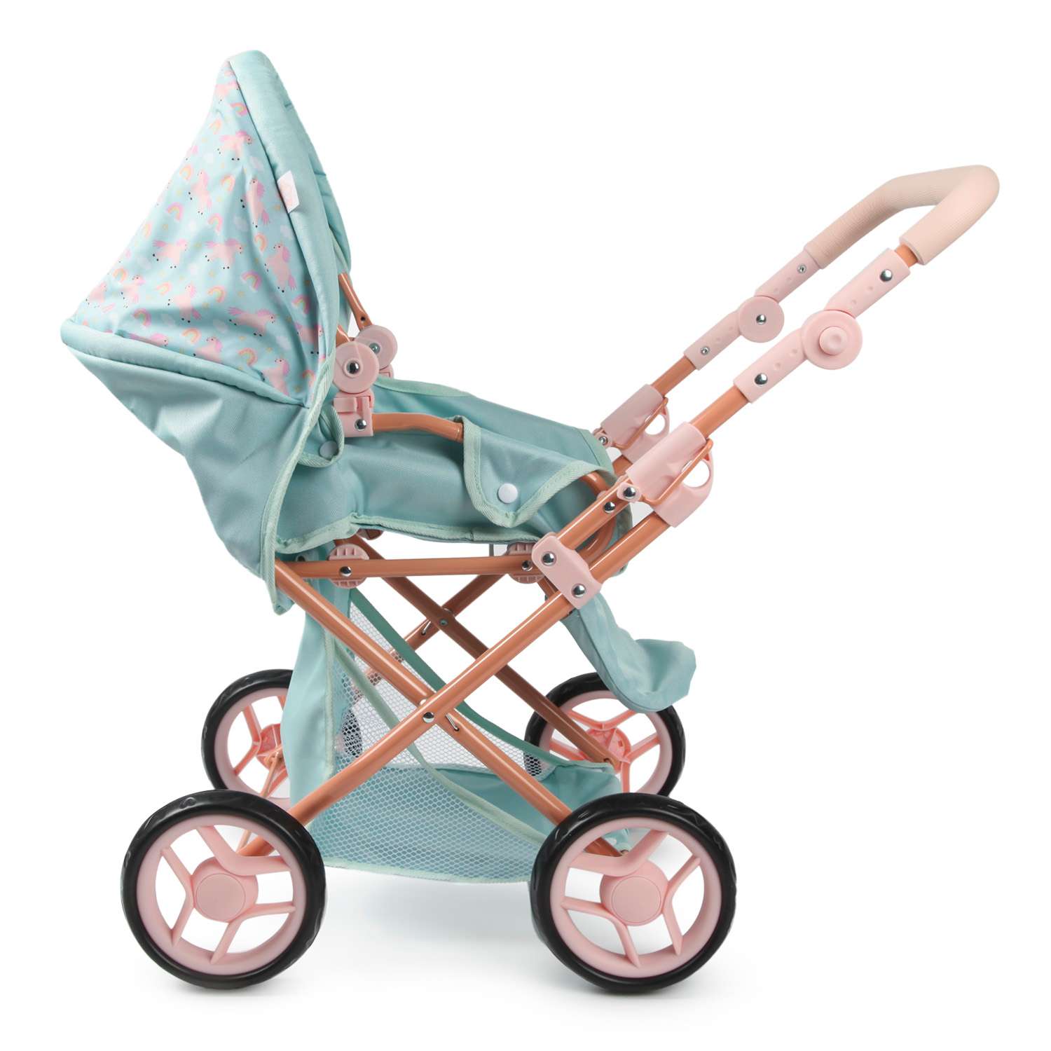 Коляска 3 в 1 для кукол Demi Star 9346 Rain Unic - фото 4