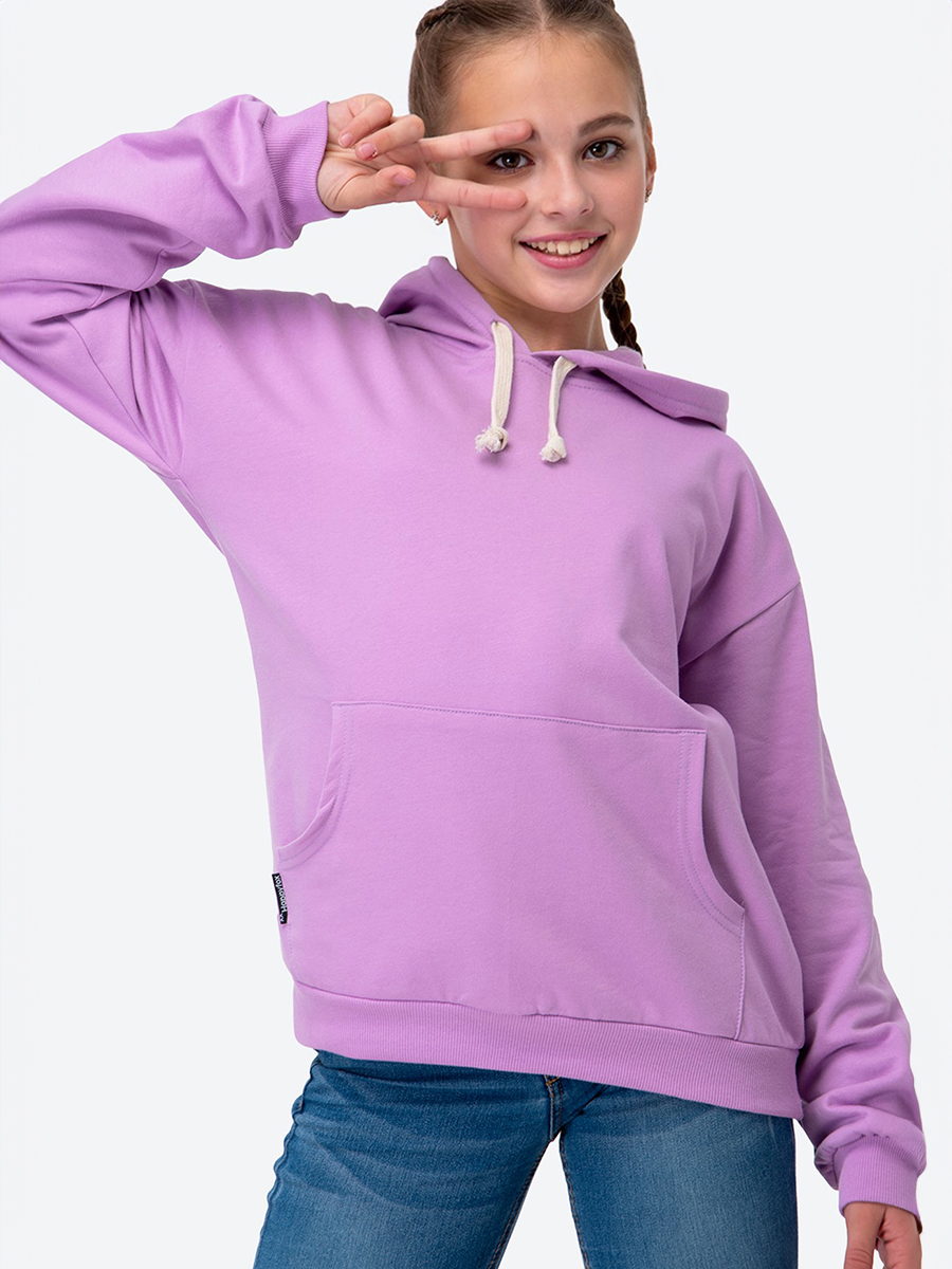 Худи HappyFox HF00158сиреневый - фото 5