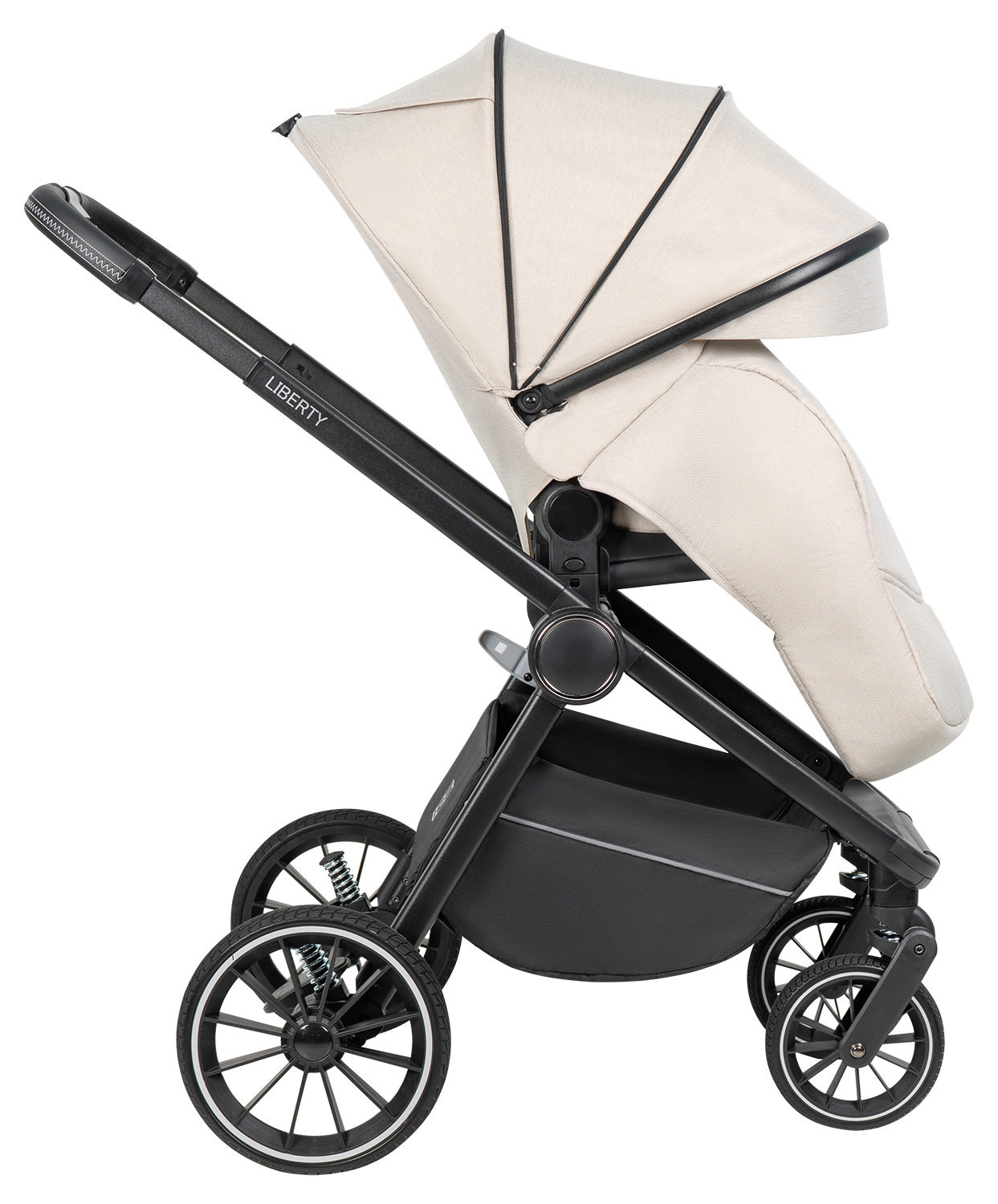 Коляска 3в1 Farfello Liberty бежевый - фото 23