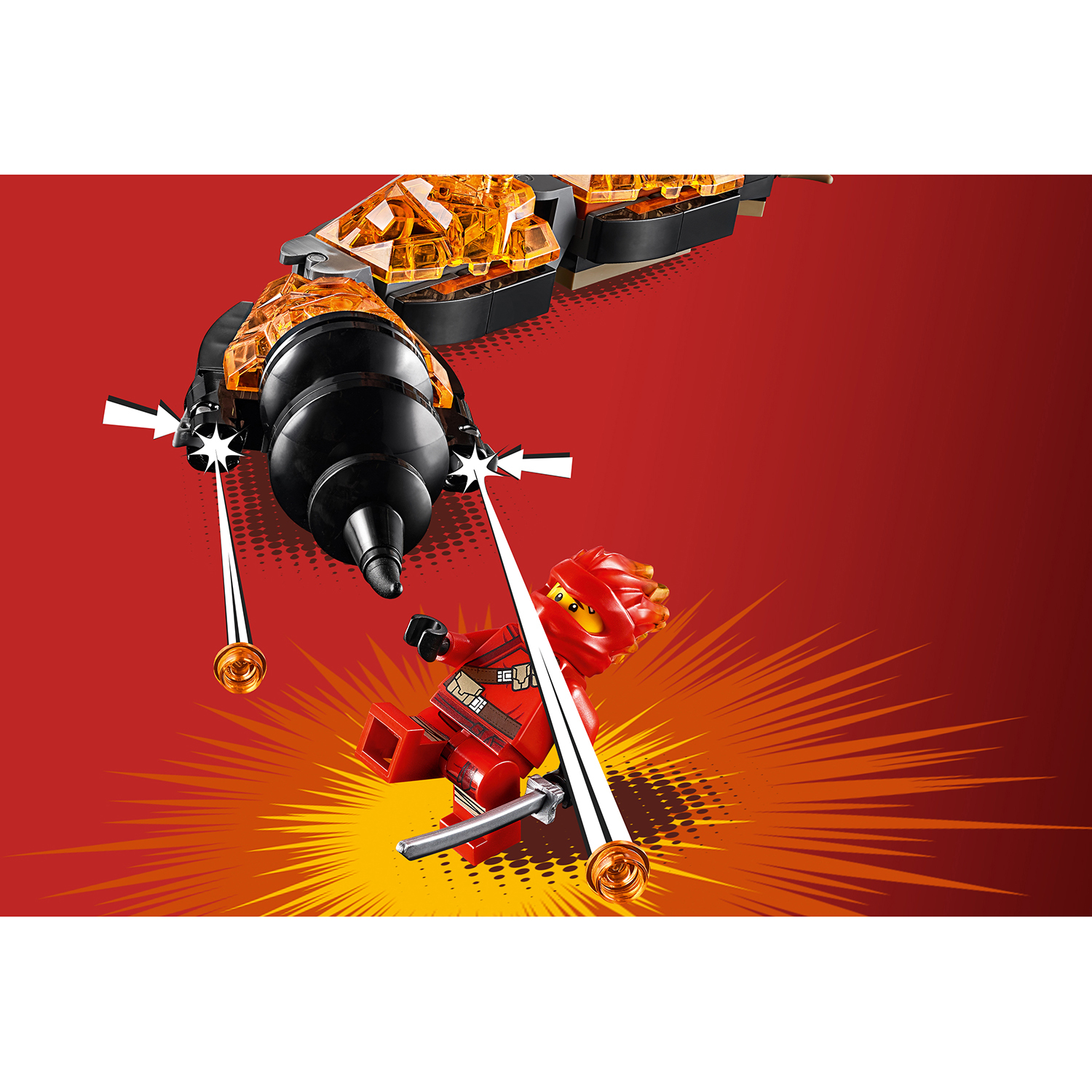 Конструктор LEGO NINJAGO блочный - фото 11