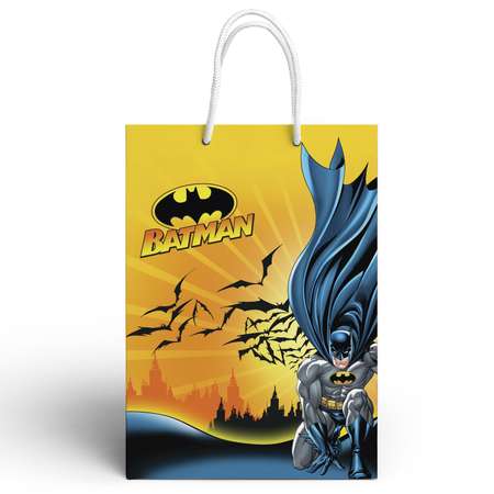 Пакет подарочный ND PLAY Batman №1 33*40*15см 286626