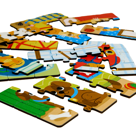 Пазл Active Puzzles деревянный