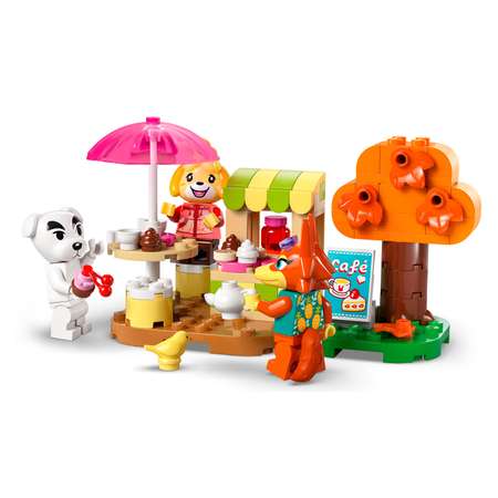 Конструктор LEGO Animal Crossing Концерт КК в Плазе 550 дет.