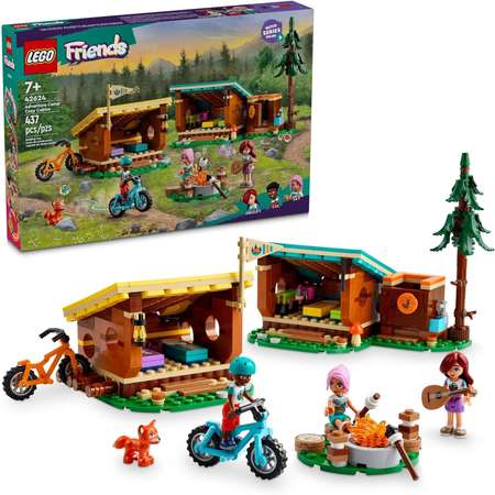Конструктор LEGO Friends Уютные коттеджи у костра блочный
