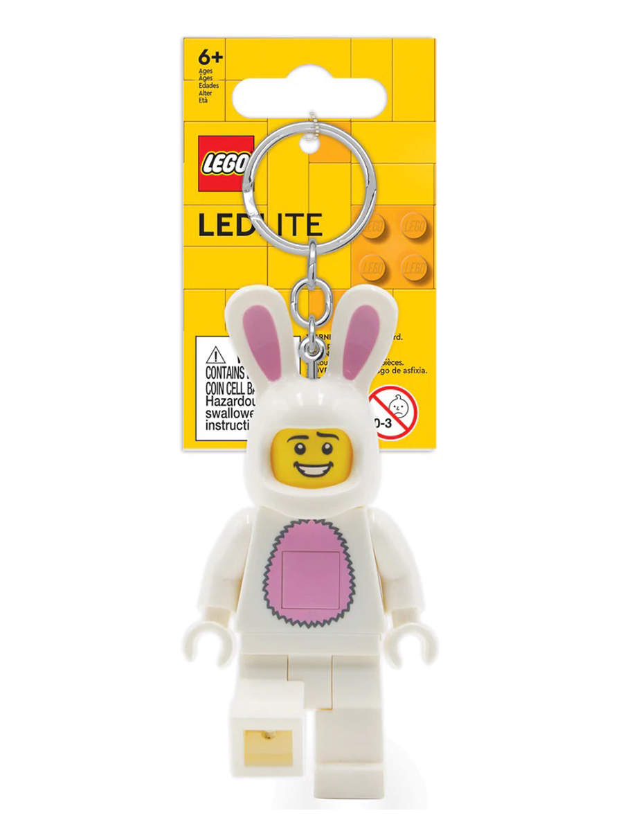 Брелок LEGO Iconic - Человек-Кролик 1 шт. - фото 5