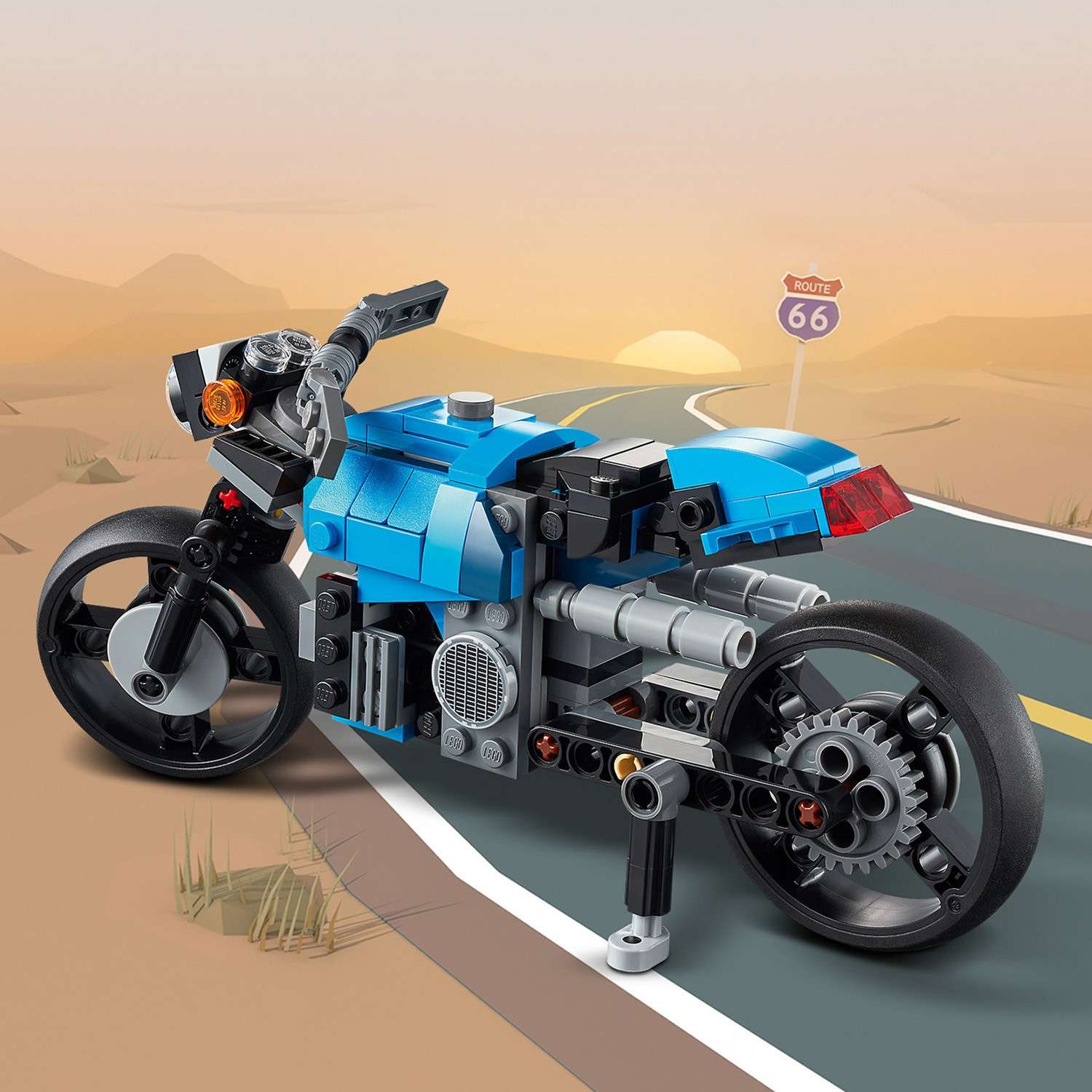 Конструктор LEGO Creator Супербайк - фото 9