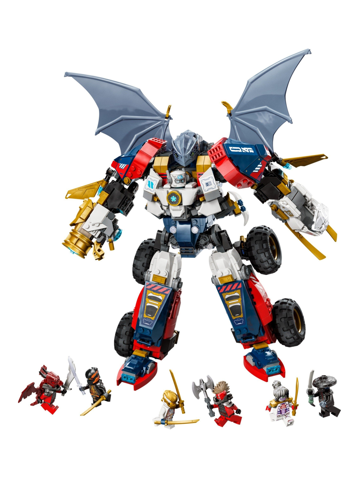 Конструктор LEGO NINJAGO Робот Зейна 1187 дет. - фото 11