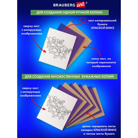 Калька Brauberg 50 лист.