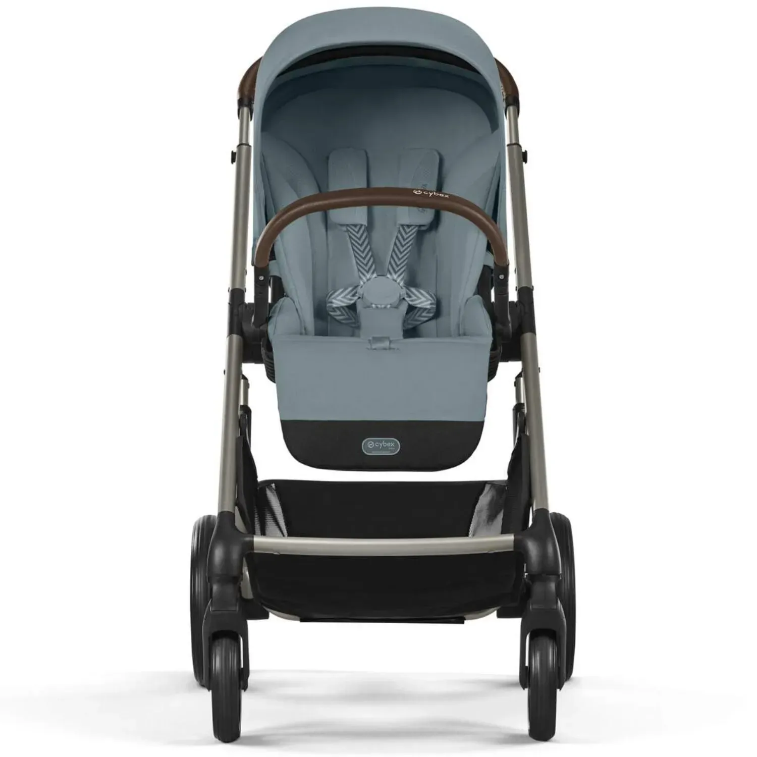 Коляска 2в1 Cybex Balios S Lux TPE голубой - фото 9