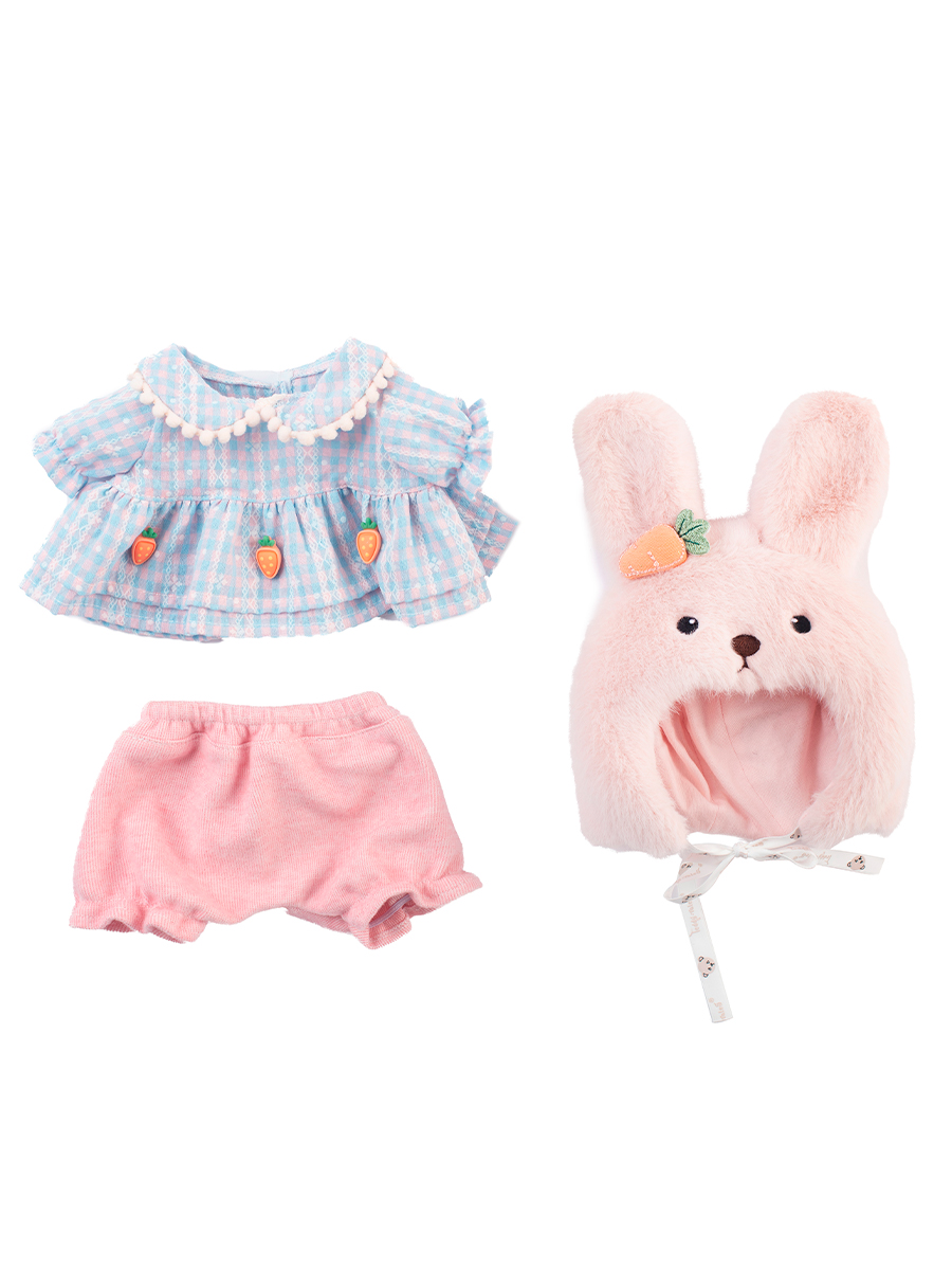 Мягкая игрушка TeddyTales Медвежонок в шапочке-зайке M - фото 5
