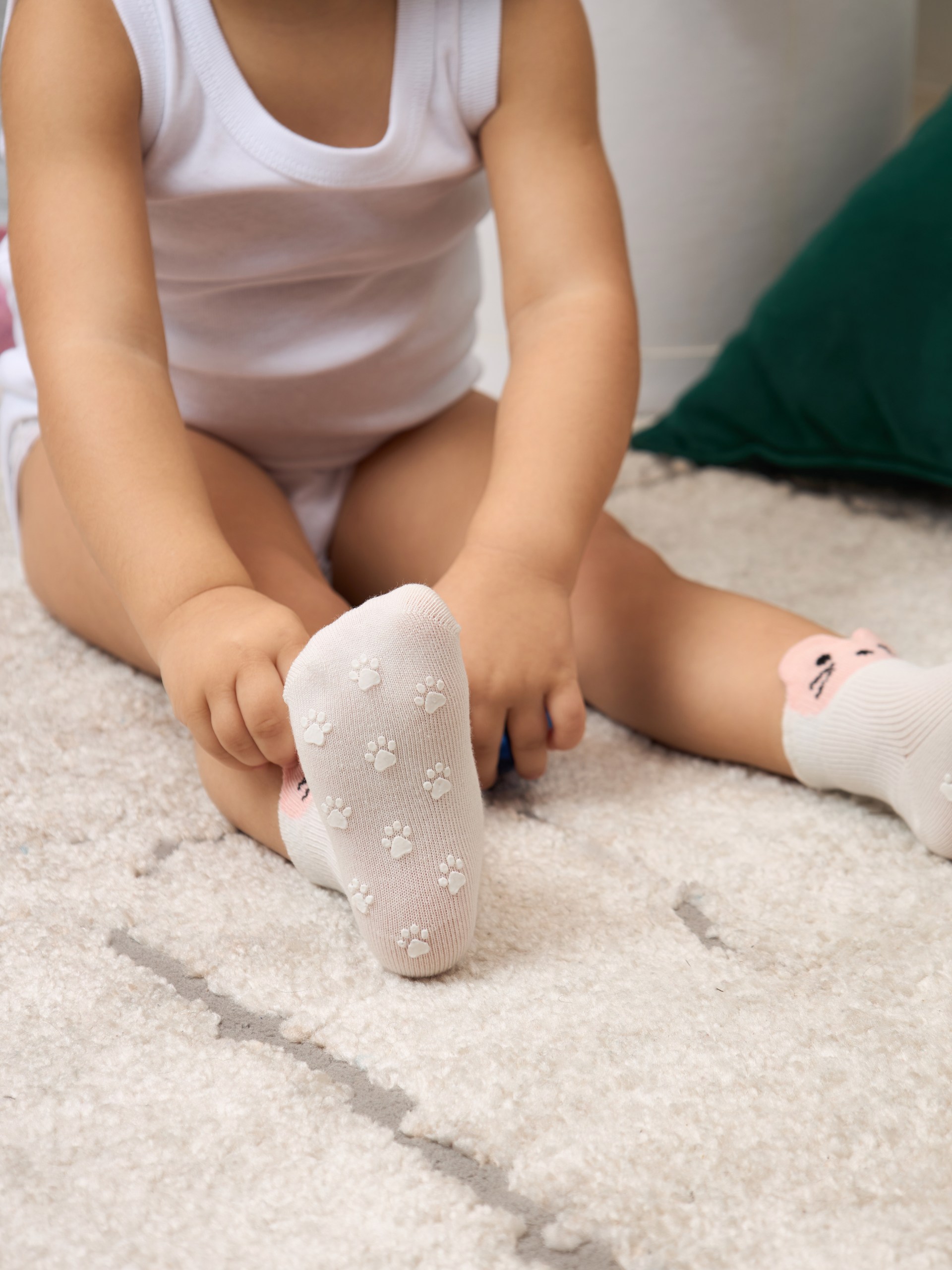 Носки 4 пары ALEX YVN B-2034-4-роз.жел.бел.св.роз. - фото 3