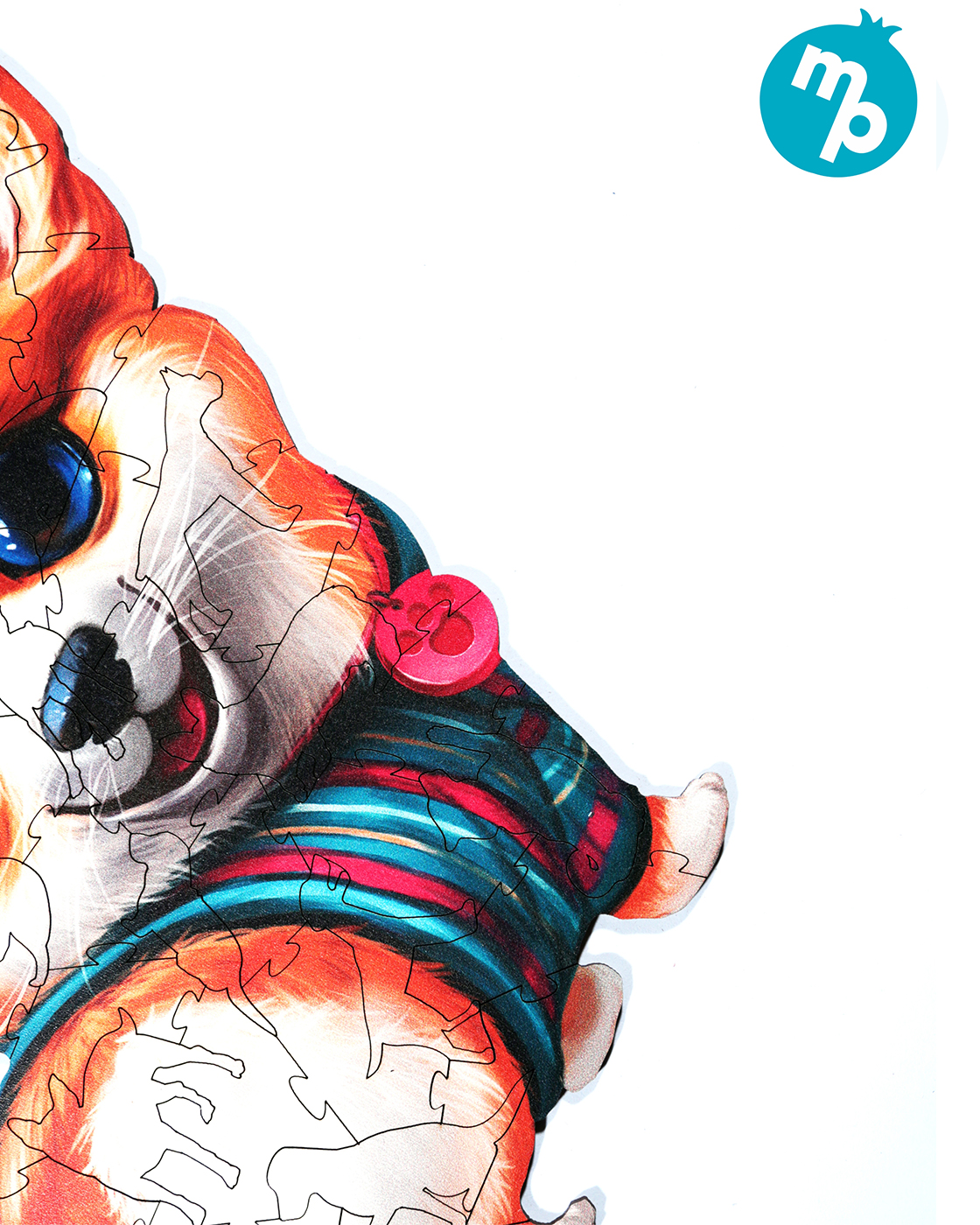 Пазл 1TOY с собакой Корги деревянный - фото 9