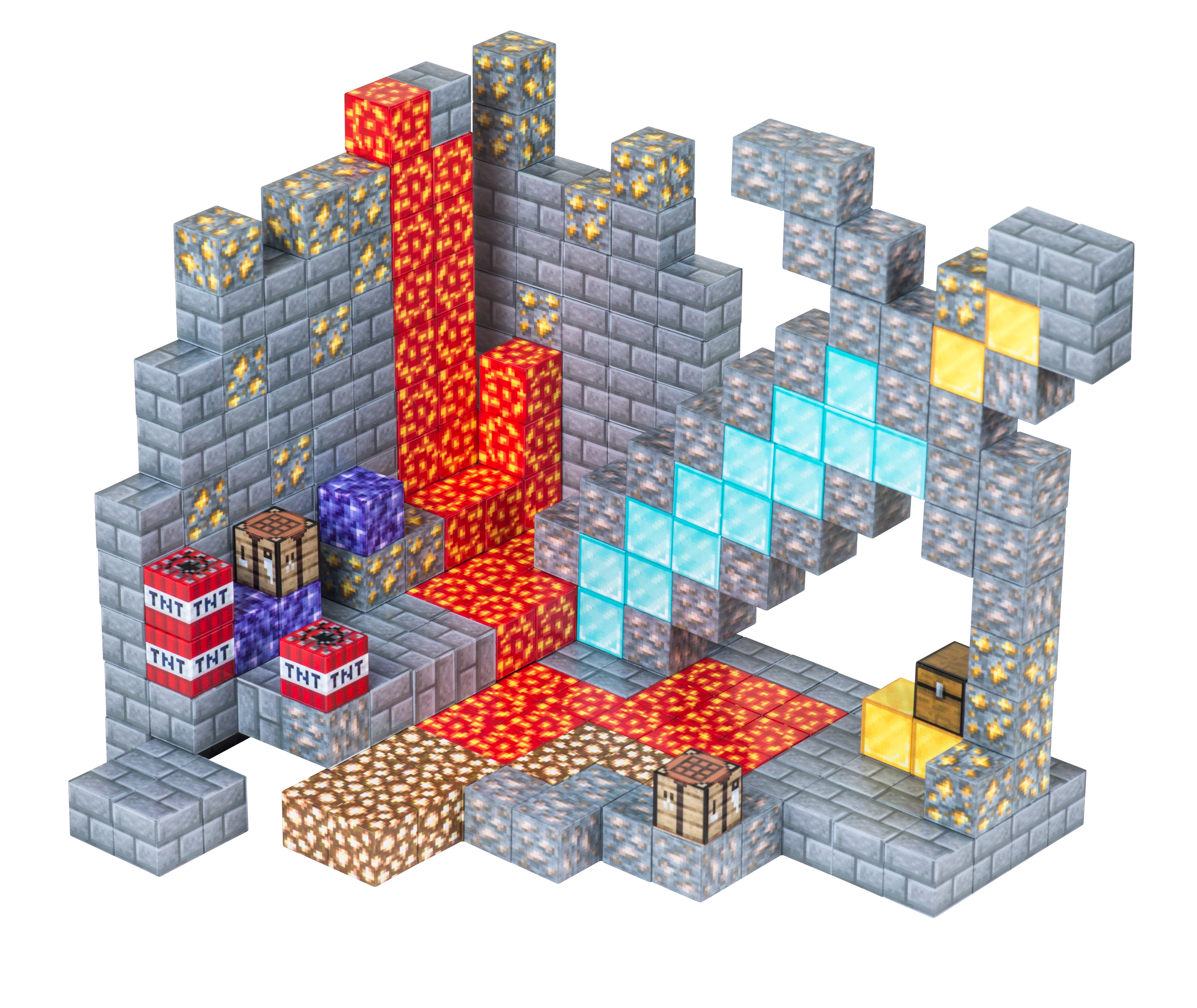 Конструктор Горный лагерь магнитный 277 дет. - фото 1