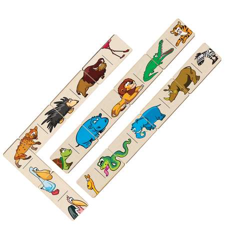 Игрушка Анданте Половинки Дикие животные