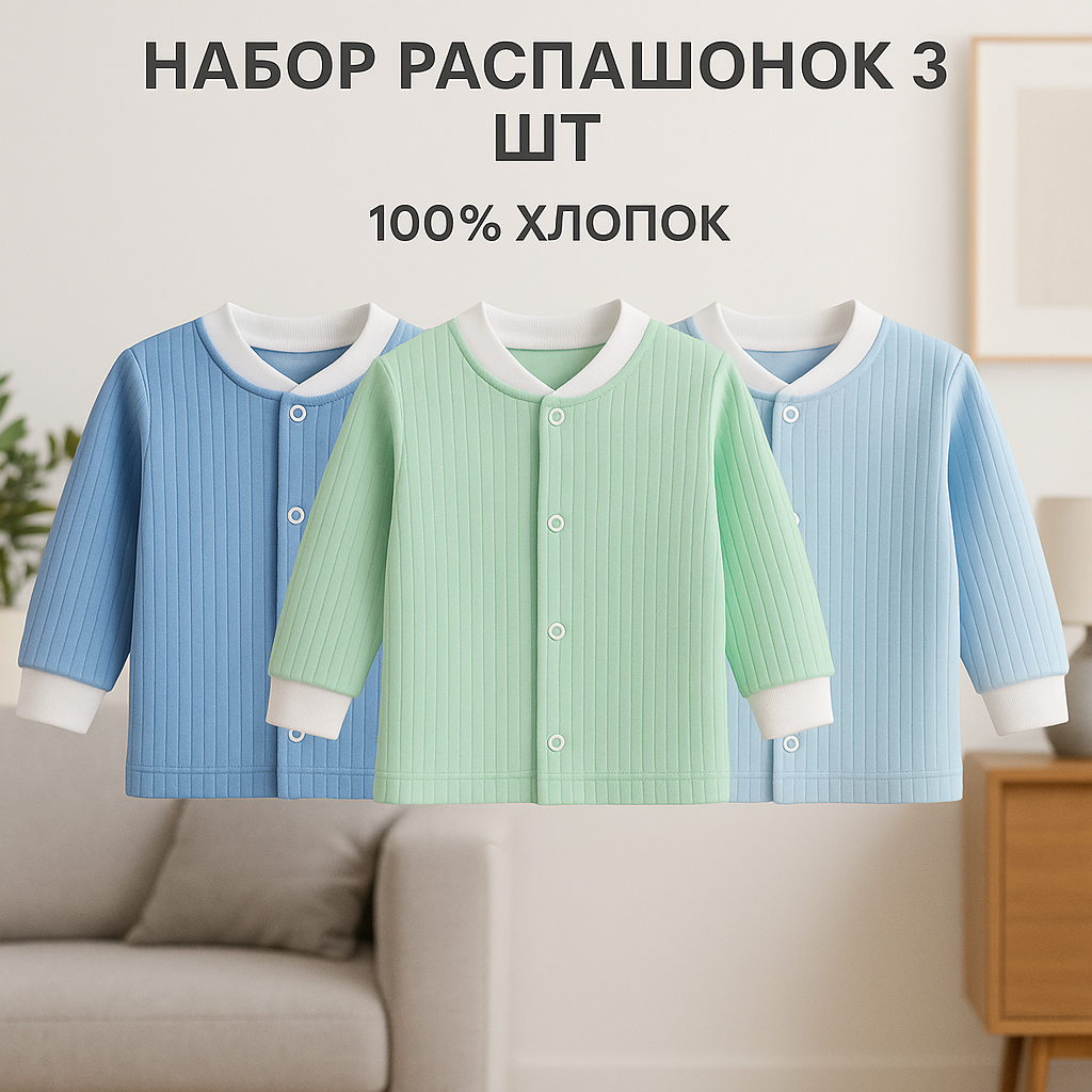 Распашонка 3 шт Софьюшка Kof/Sof-005/005 - фото 2