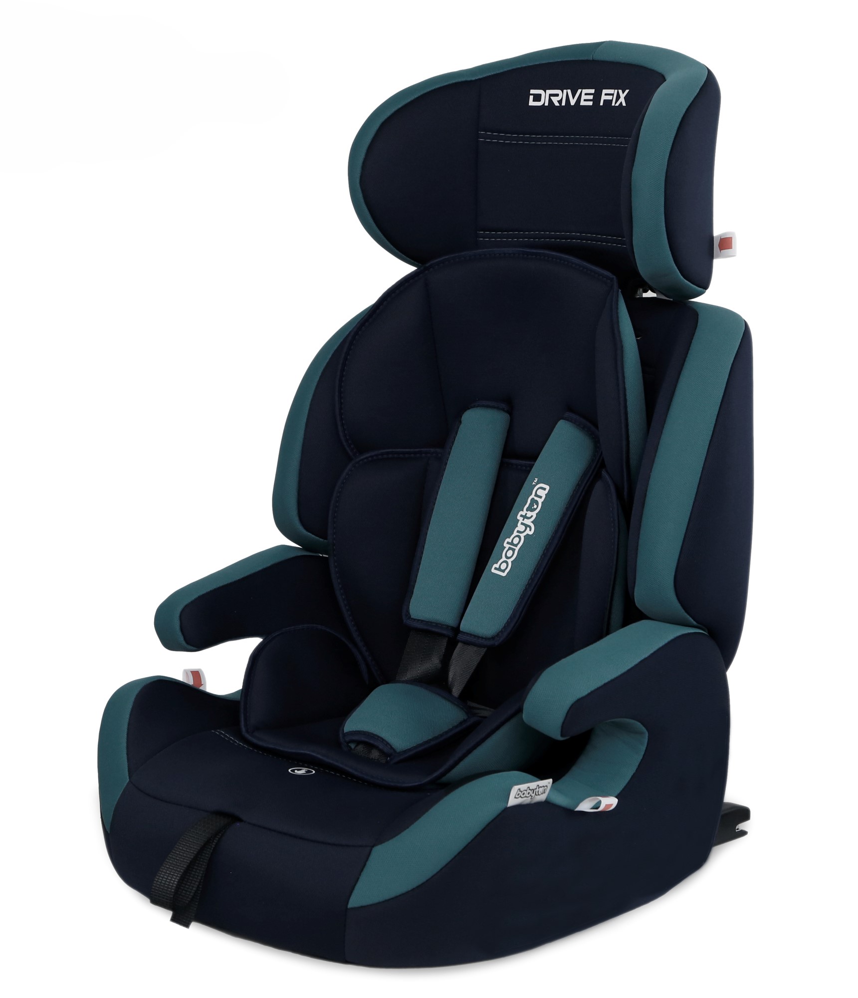 Автокресло Babyton Drive Fix Indigo-Aqua Isofix 1/2/3 (9-36 кг) - фото 1