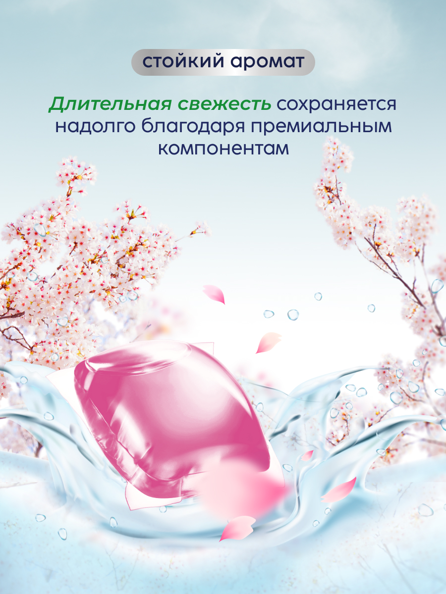 Капсулы для стирки MARABU Dolomit Вишня монморанси 52 шт. - фото 7