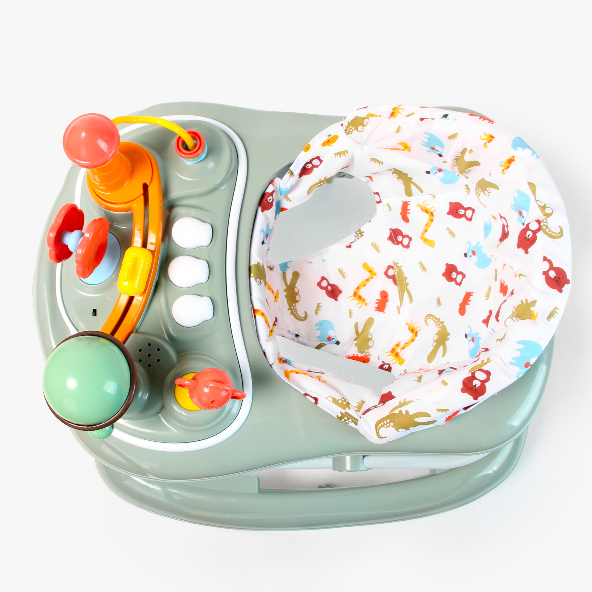Ходунки Amarobaby Running Baby зеленый - фото 16
