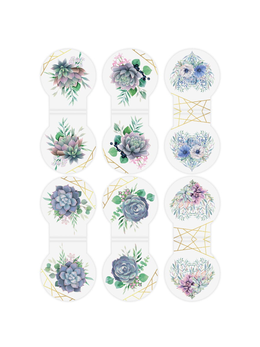 Закладки канцелярские Brauberg магнитные для книг в школу набор 6 штук - фото 6