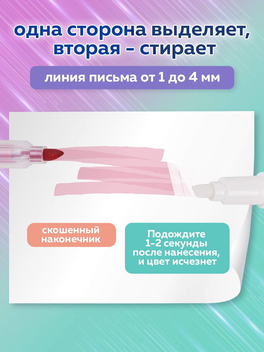 Текстовыделители Brauberg 4 шт. - фото 3