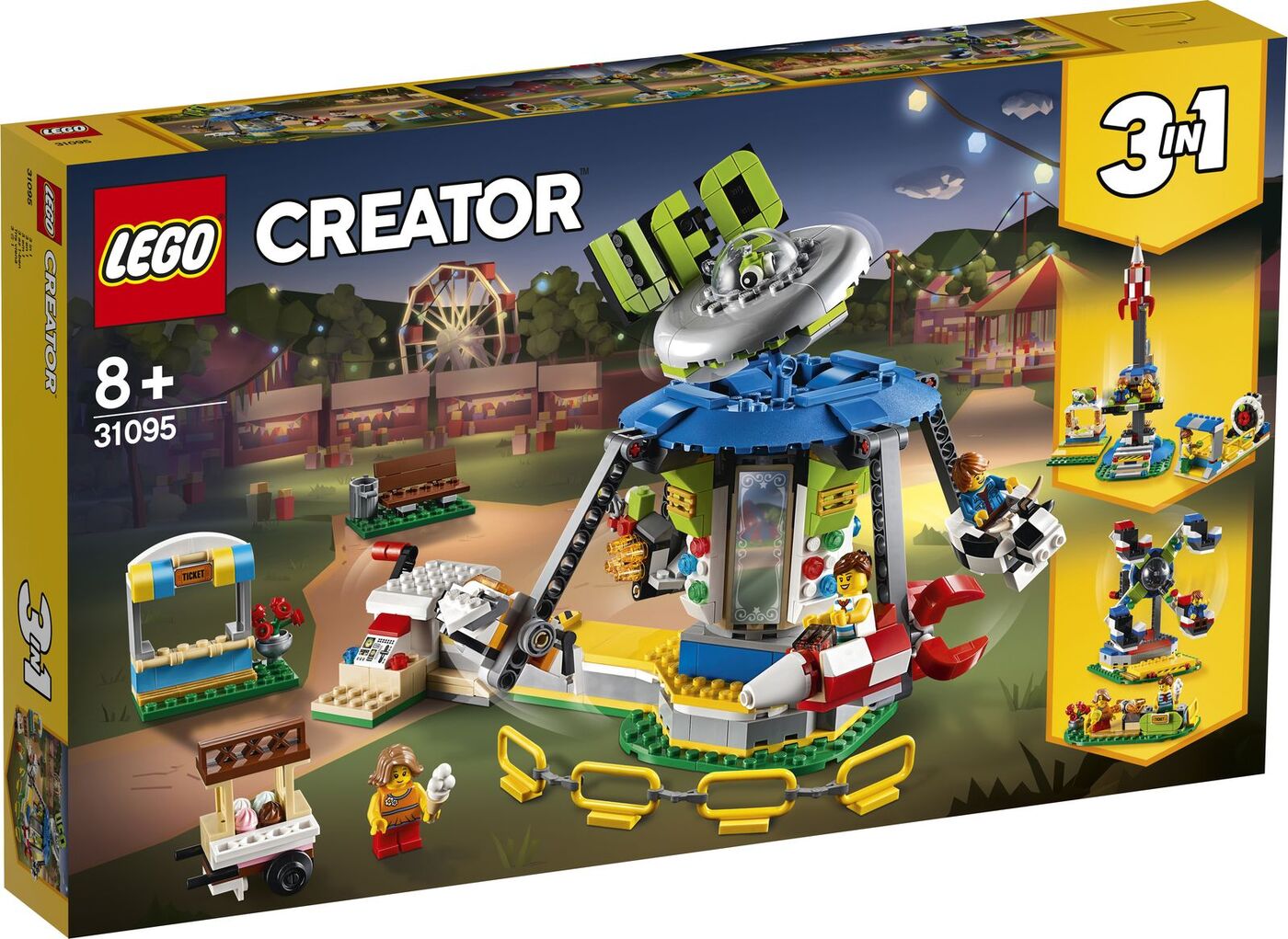 Конструктор LEGO Creator Ярмарочная карусель 595 дет. - фото 1
