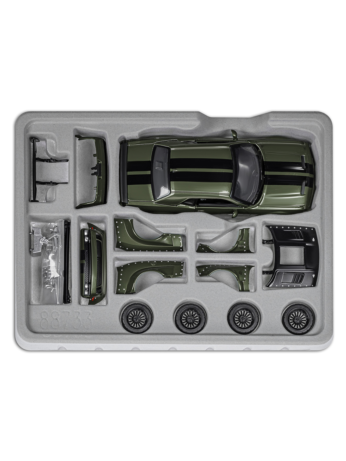 Автомобиль АВТОпанорама Dodge Challenger SRT Jailbreak 1:36 JB1251728 - фото 40