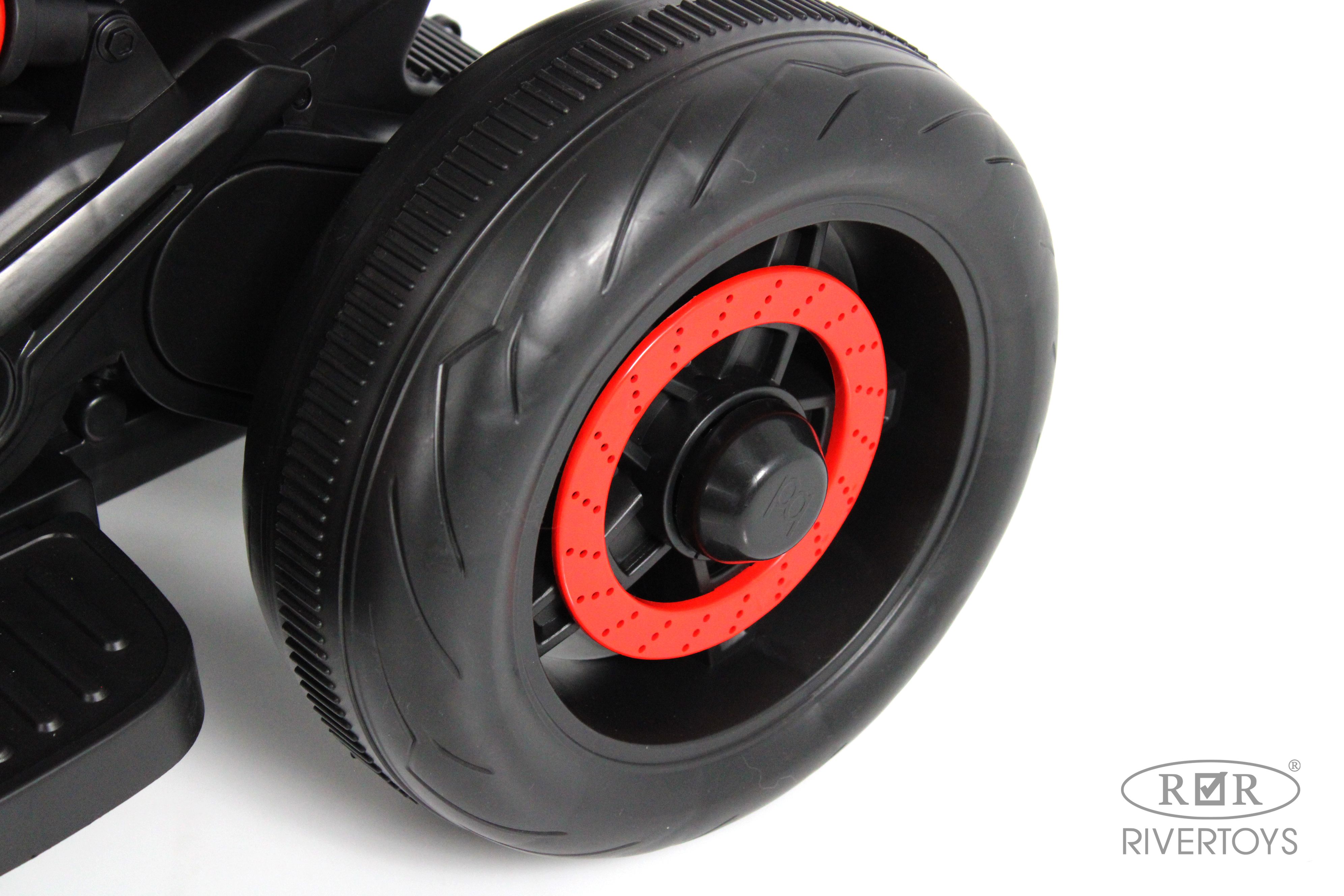 Электромобиль RIVERTOYS K002PX-A-RED - фото 6