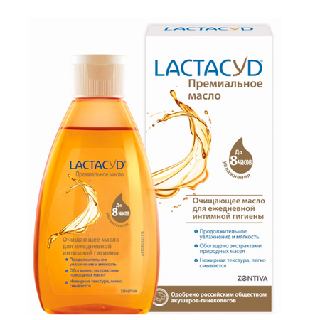 Масло Lactacyd Очищающее и увлажняющее
