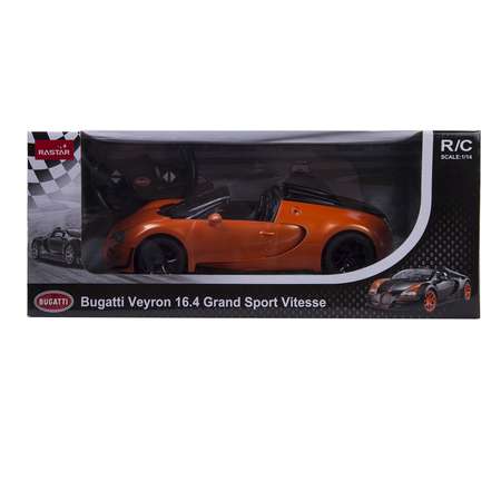 Автомобиль РУ Rastar Bugatti 1:14