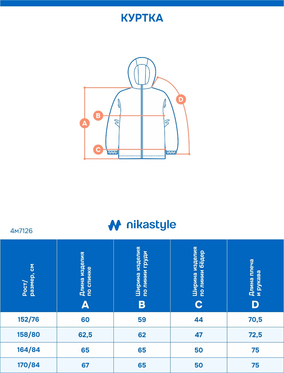 Куртка NIKASTYLE 4м7126 фундук - фото 7