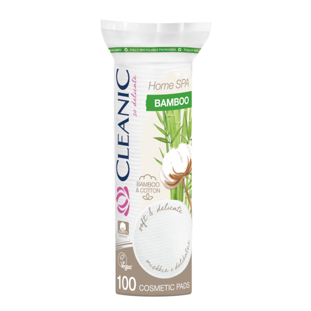 Ватные диски Cleanic 100 шт. - фото 1