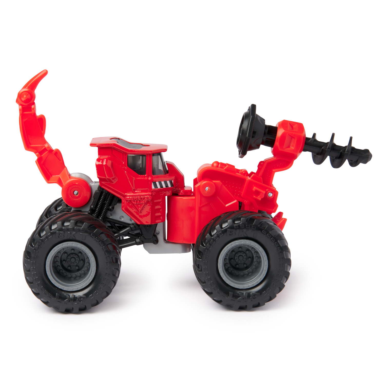 Монстр-трак Monster Jam Drilliam Red 1:64 63245 - фото 2
