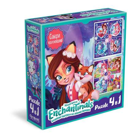 Пазл ORIGAMI Enchantimals классический в ассортименте