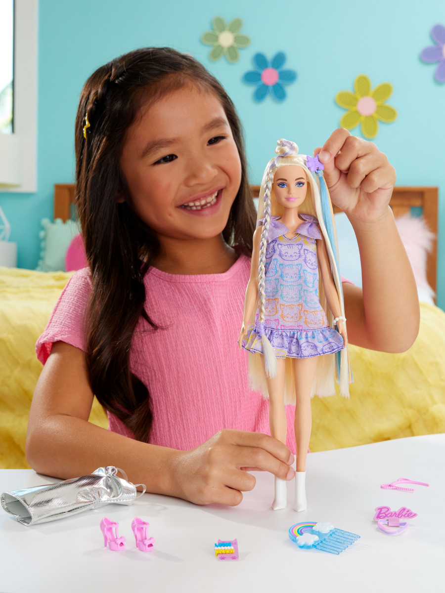 Кукла модельная Barbie Барби с длинными волосами высота 29 см JCT72 - фото 2