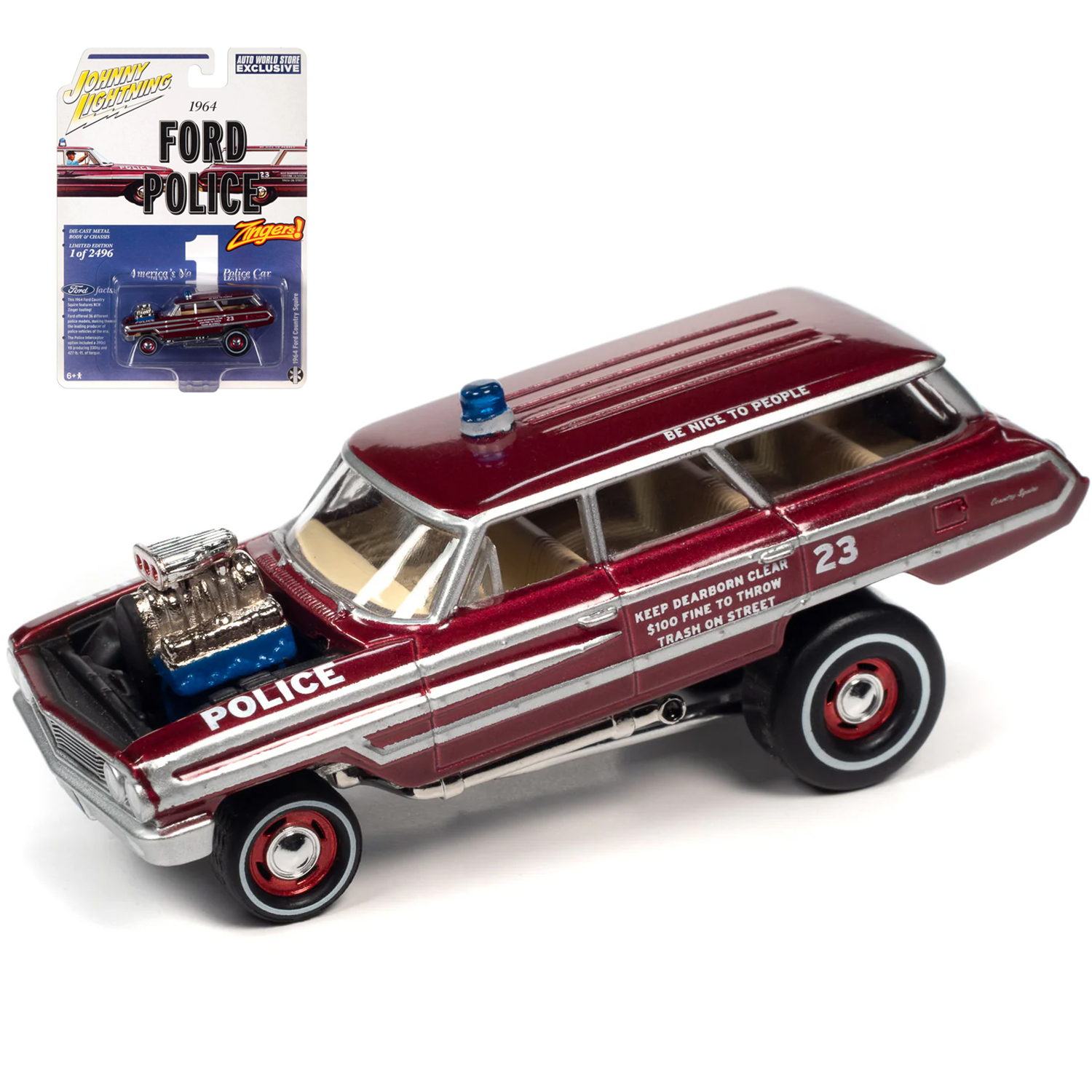 Автомобиль Johnny Lightning Ford 1:64 SCM133 - фото 1