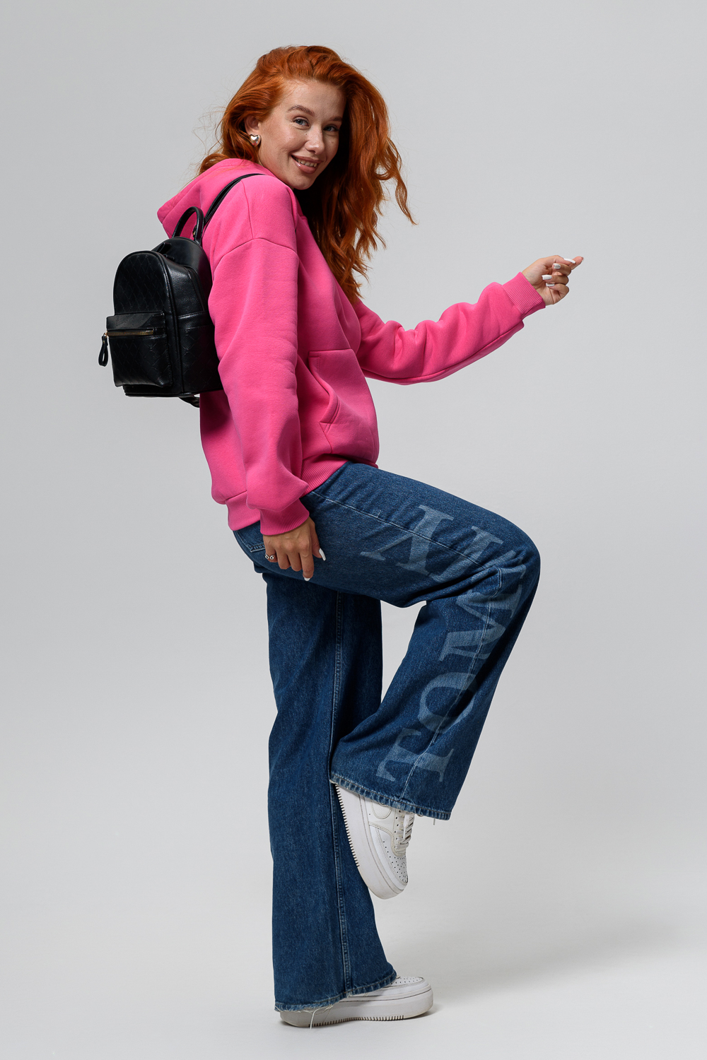 Худи Натали Суслова 14428 розовый - фото 9