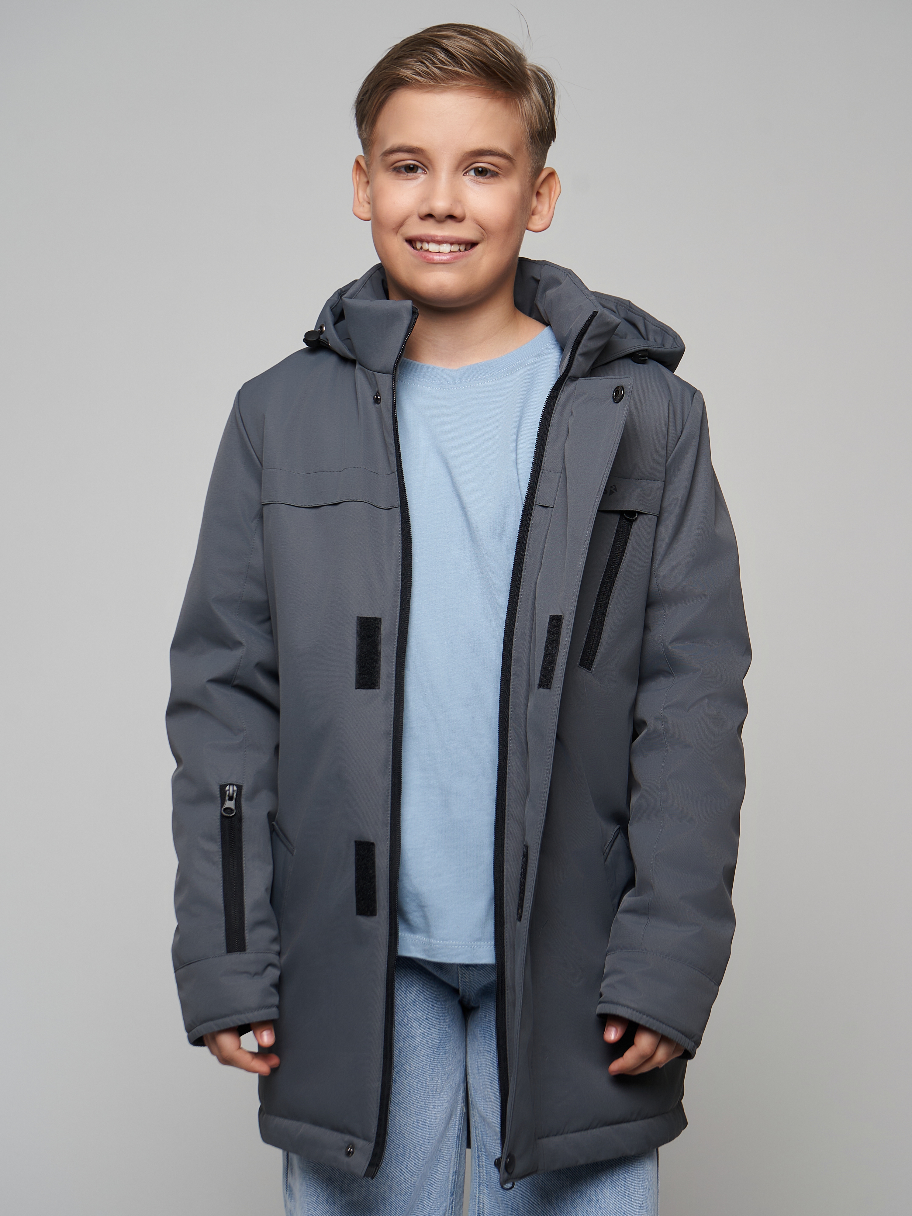 Парка RODOS М-305/серый - фото 23