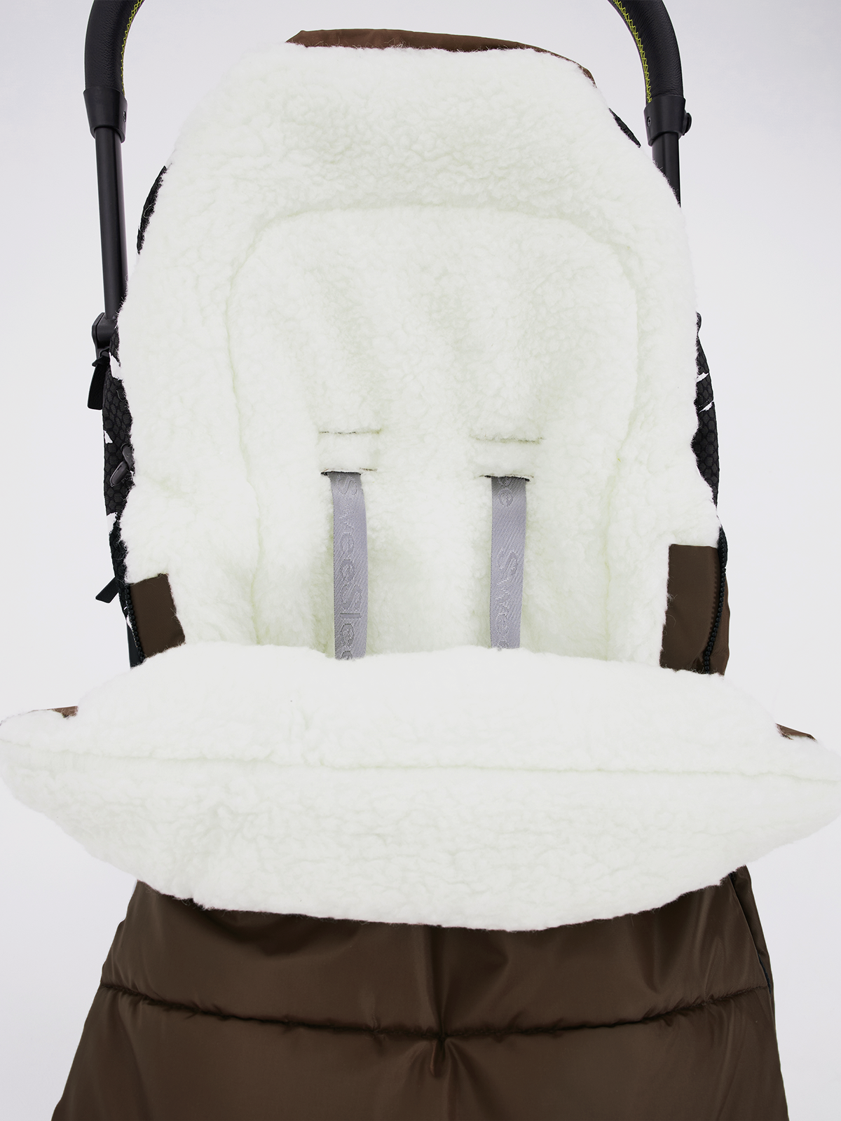 Конверт в коляску Осьминожка Трансформер коричневый - фото 9